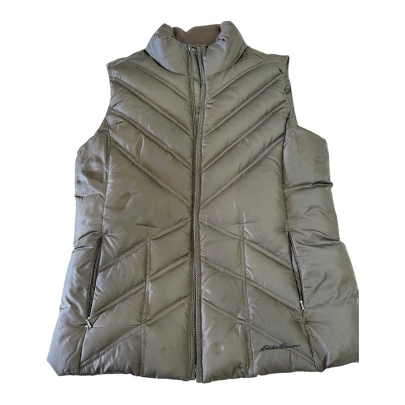 Eddie Bauer Premium Goose Down Puffer Vest Size M - Picture 1 of 4